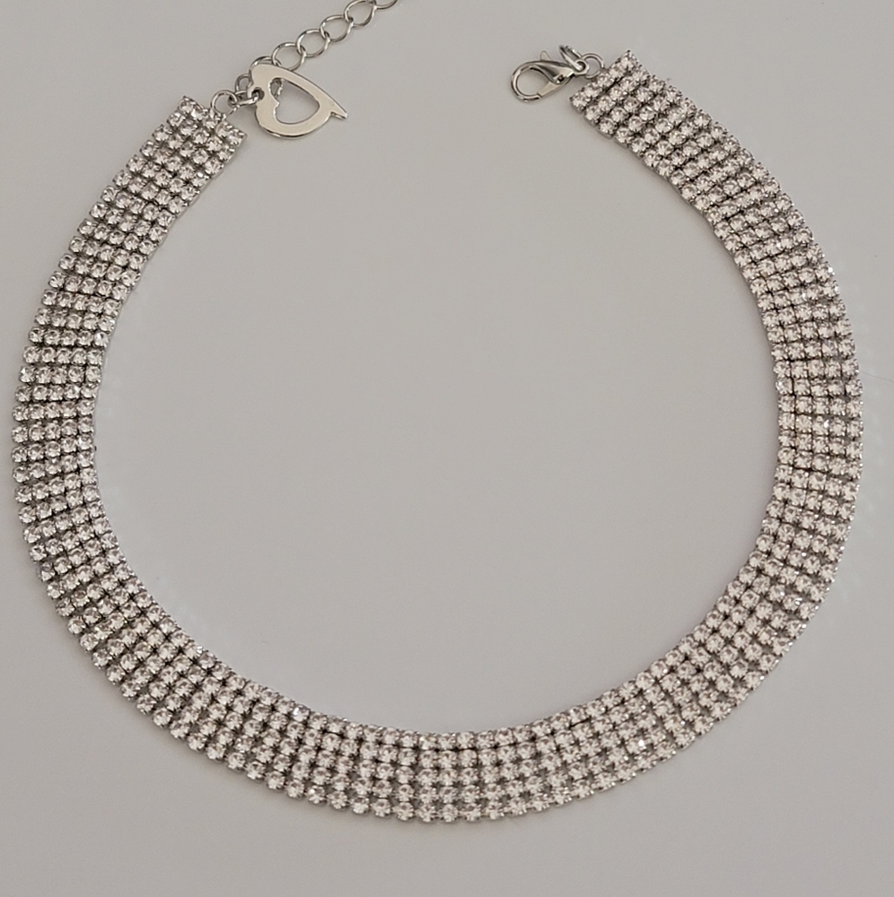 Rhinestone Choker
